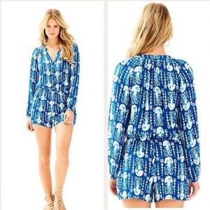 Lilly Pulitzer Elsa Romper XXS
